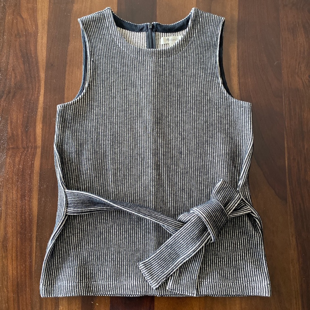 Madewell Knit Tie Sleeveless Top